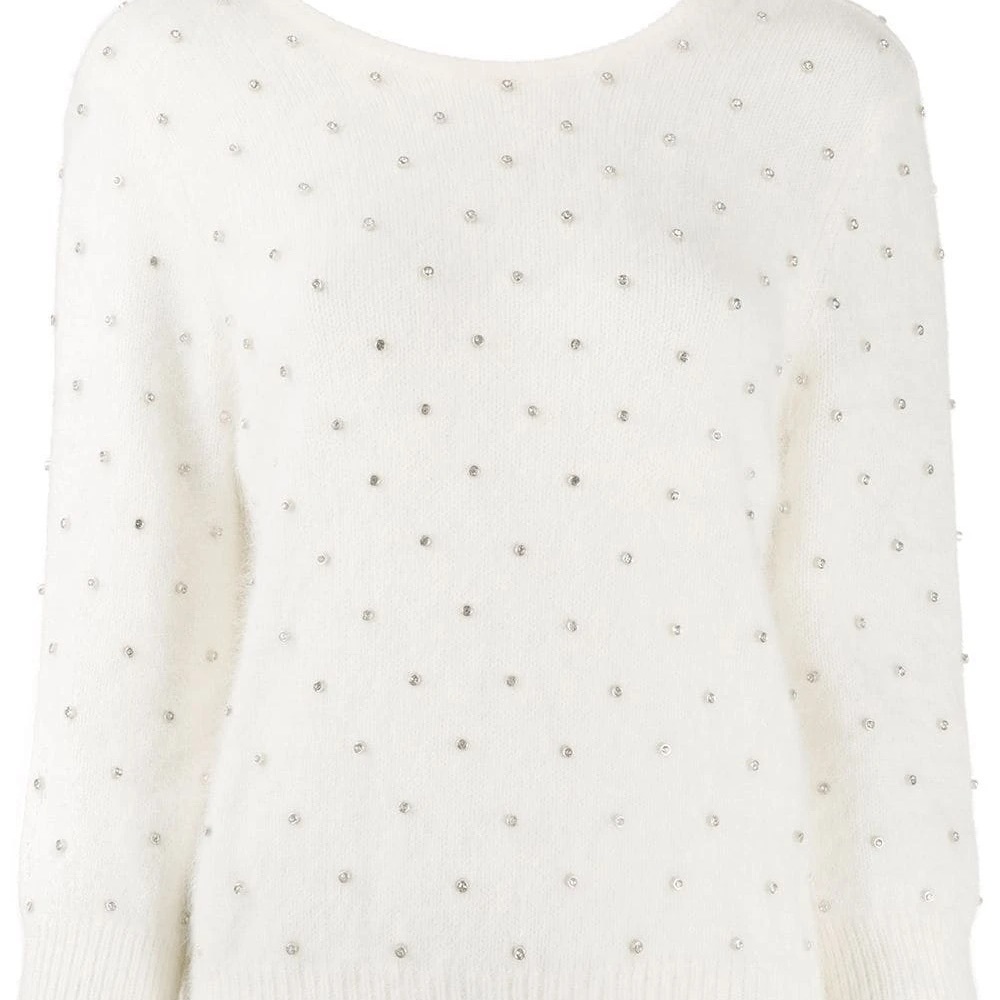 Angora blend sweater